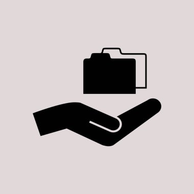 klasör simgesi illüstrasyon