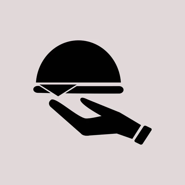 Waiter icon illustration — Stock Vector