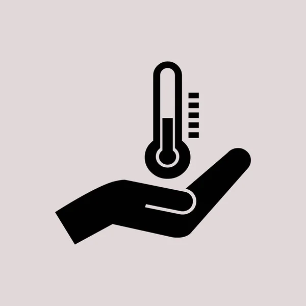Termometern ikonen illustration — Stock vektor