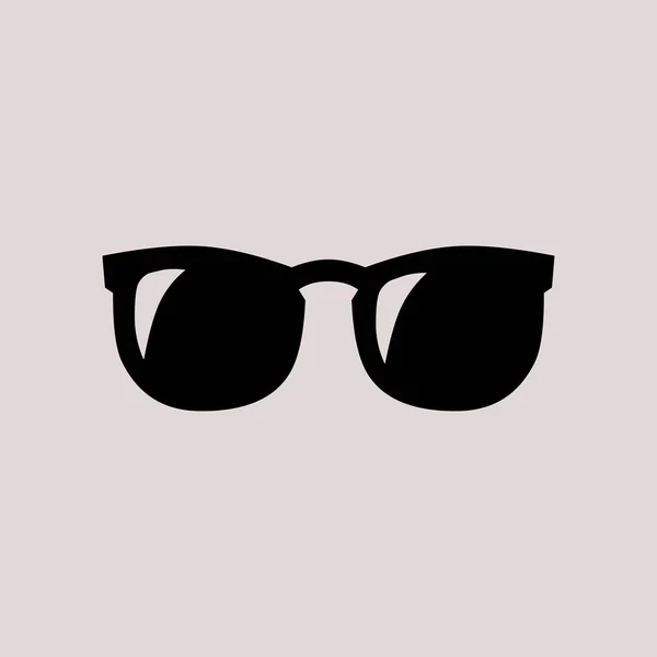 Icono de gafas símbolo — Vector de stock