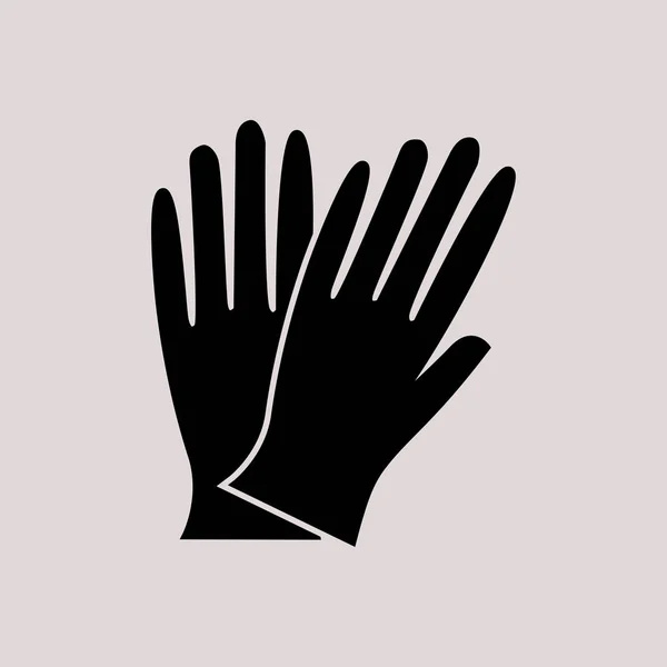 Εικονίδιο γάντια εργασίας — Διανυσματικό Αρχείο
