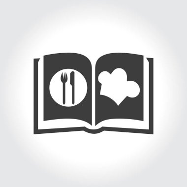 Tarifi aşçı kitap simgesi