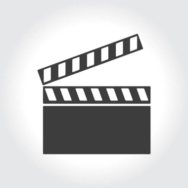 Video clapper simgesi
