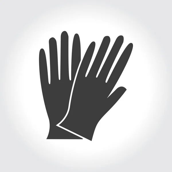 Pair of work gloves icon — Stock Vector