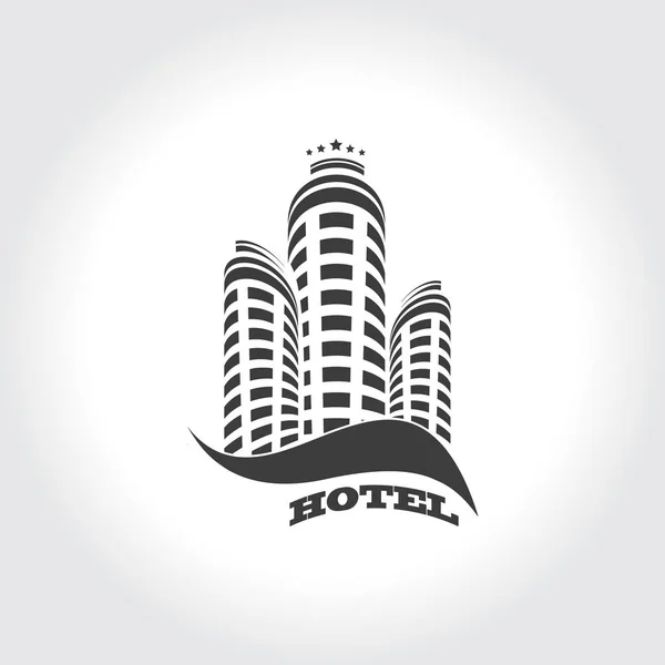 Піктограму будівлі — готель — стоковий вектор