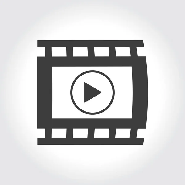 Εικονίδιο καρέ βίντεο — Διανυσματικό Αρχείο