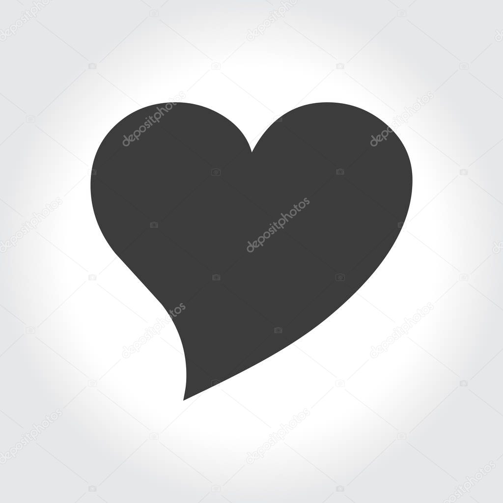 heart icon love sign