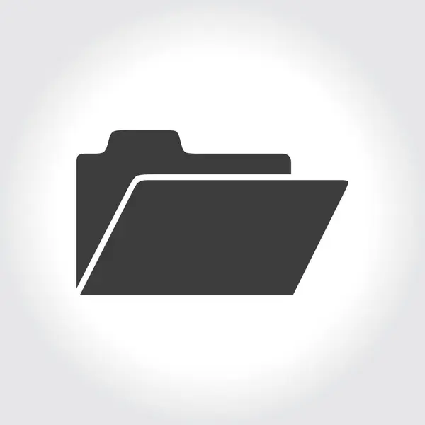 Open Folder icon — Stock Vector