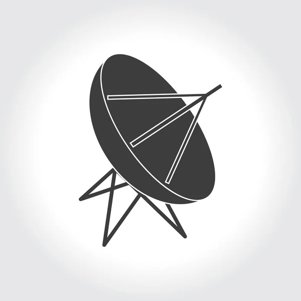 Pictogram satellietschotel — Stockvector
