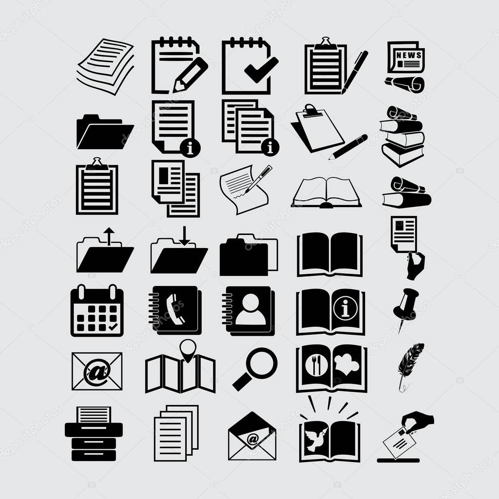 documentation flat icon 