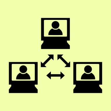 Video konferans simgesi