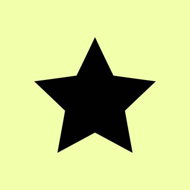 Yıldız simge tasarlamak