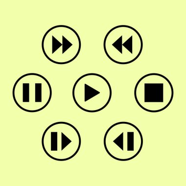 Media player kontrol butonu