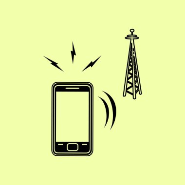 cep telefonu tower simgesi