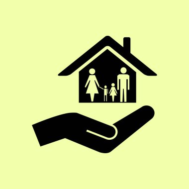 ev simgesini illüstrasyon