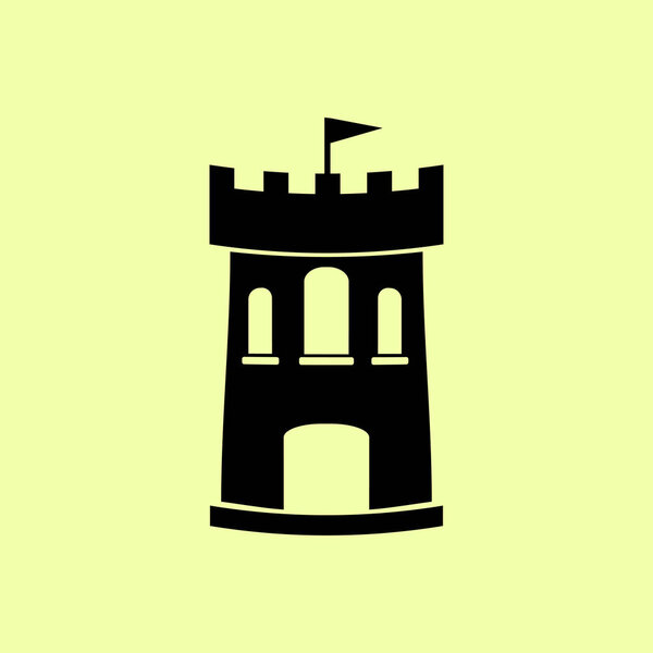 Castle Icon illustration