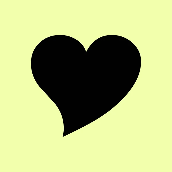 Kalp simgesi işareti — Stok Vektör