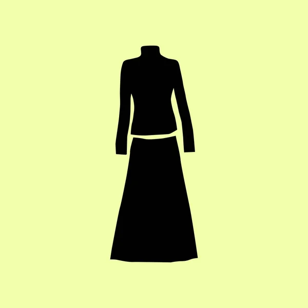 Kleding pictogram illustratie — Stockvector