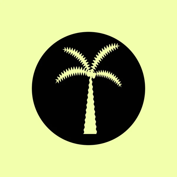 Ilustración del icono del árbol — Vector de stock