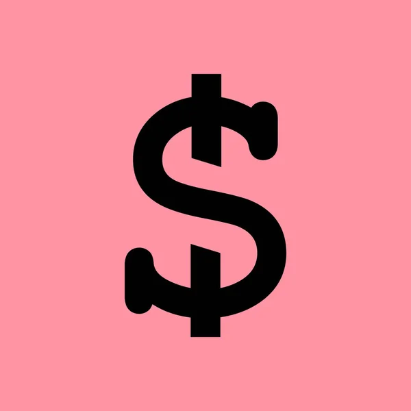 Peníze jednoduché ikony — Stockový vektor
