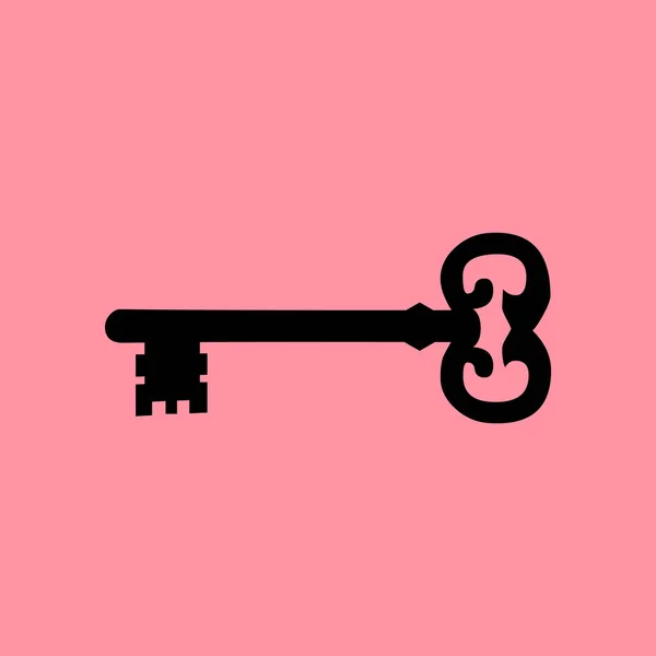 Jednoduchý Ikona klíče — Stockový vektor