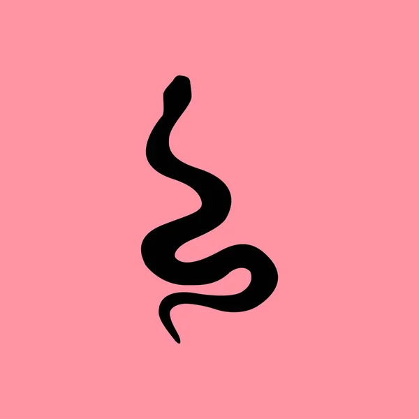 Serpiente icono simple — Archivo Imágenes Vectoriales