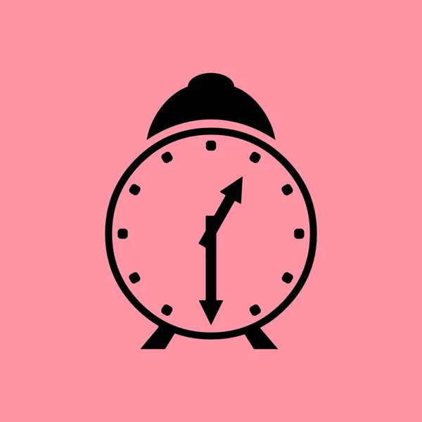 Despertador icono simple — Vector de stock