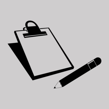 kurşun kalem simgesi illüstrasyon