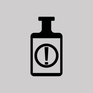 İzole kimya test tüpü