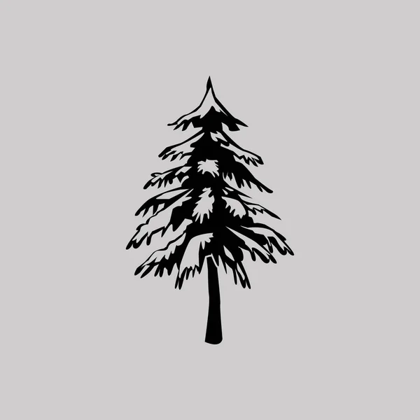 Baum einfaches Symbol — Stockvektor