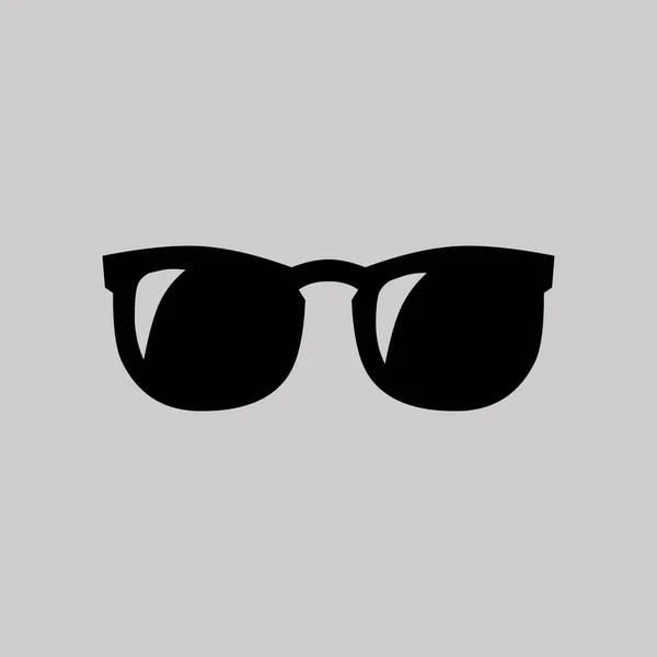 Szemüveg lapos ikon — Stock Vector