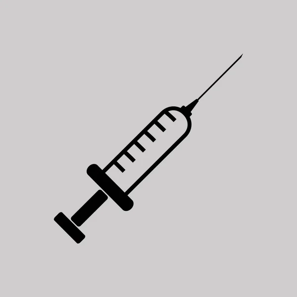 Hipodermik simge tasarlamak — Stok Vektör