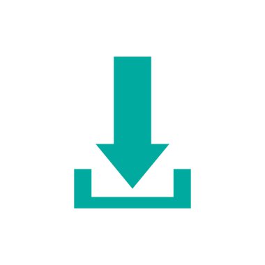 İndir basit simgesi