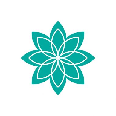 Çiçek basit simgesi