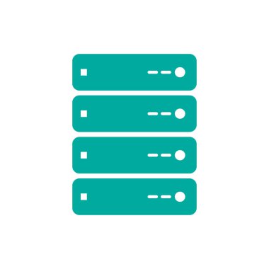 veri depolama basit simgesi