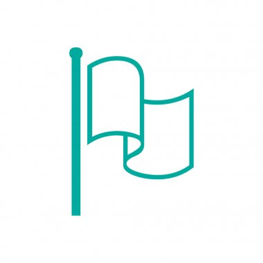 Bayrak basit simgesi