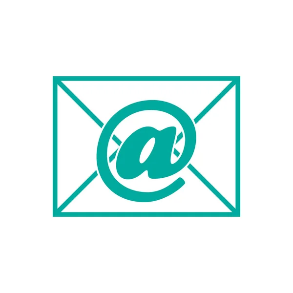 Email simple icono — Vector de stock