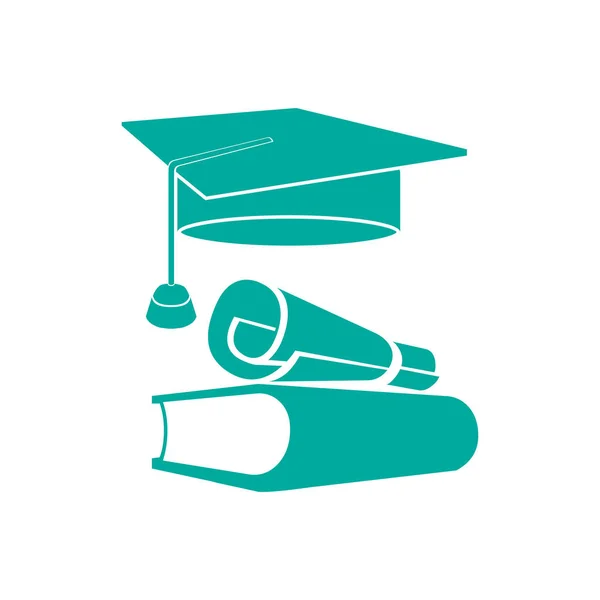 Educación simple icono — Vector de stock