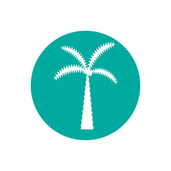Tree simple icon — Stock Vector