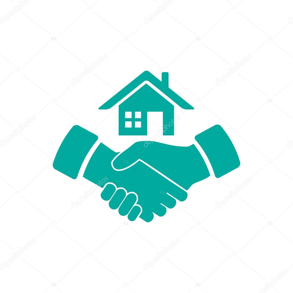 real estate simple icon