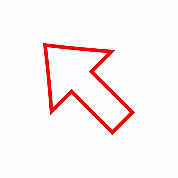 Arrow simple icon — Stock Vector