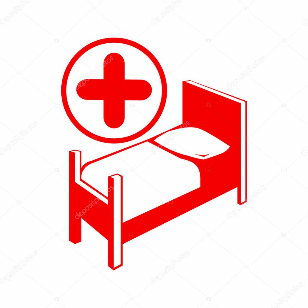 hospital simple icon