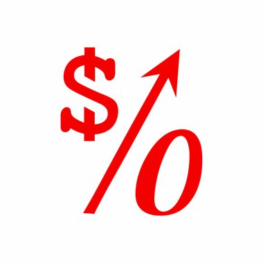 yüzde basit simgesi