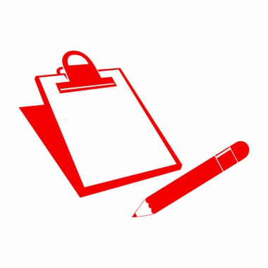 kurşun kalem simgesi illüstrasyon