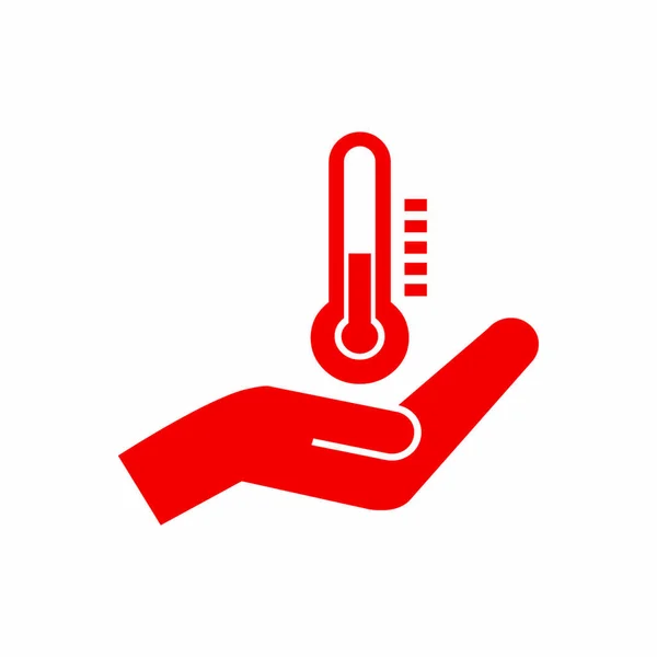 Sıcaklık basit simgesi — Stok Vektör