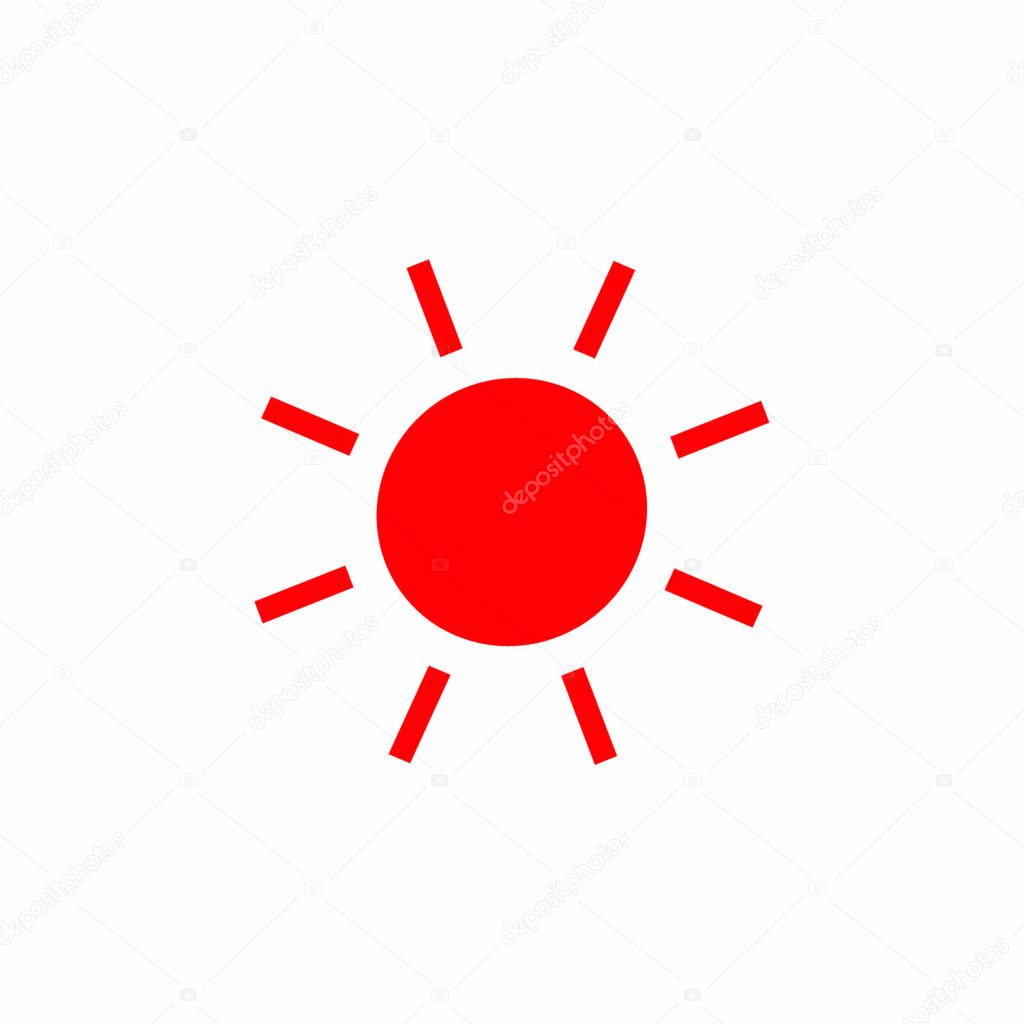 sun simple icon