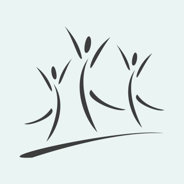 başarı ekip illüstrasyon