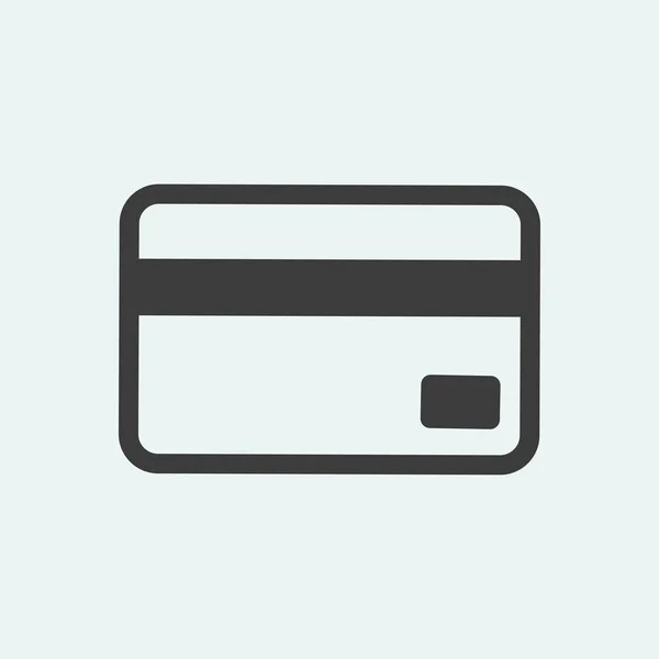 Kredi kartı çizim — Stok Vektör