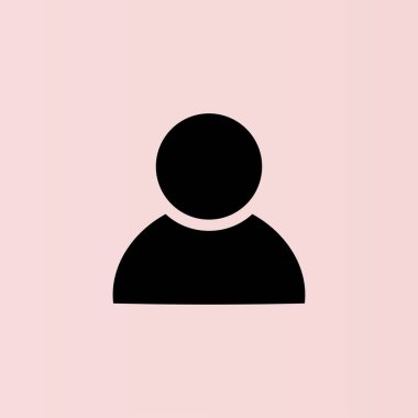 Kullanıcı düz simgesi