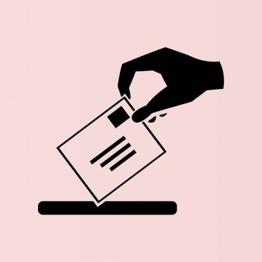 Posta simgesini veren el